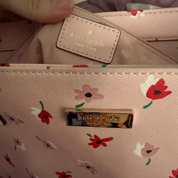 Kate Spade Shore Street Ditsy Buds Margareta Cute Spring Floral Pink
